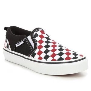 KID’S VANS LITTLE KID & BIG KID ASHER SLIP-ON SKATE SHOES